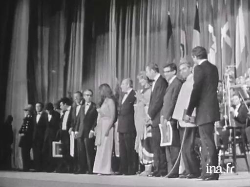 Closing ceremony Cannes 1969