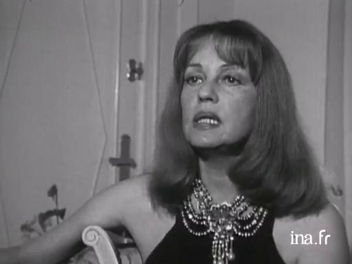 Jeanne Moreau, president of the 1975 jury