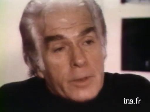 Portrait de Giorgio Strehler, président du Jury du Festival 1982
