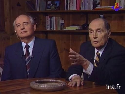 Rencontre à Latche : l’interview conjointe de François Mitterrand et de Mikhaïl Gorbatchev