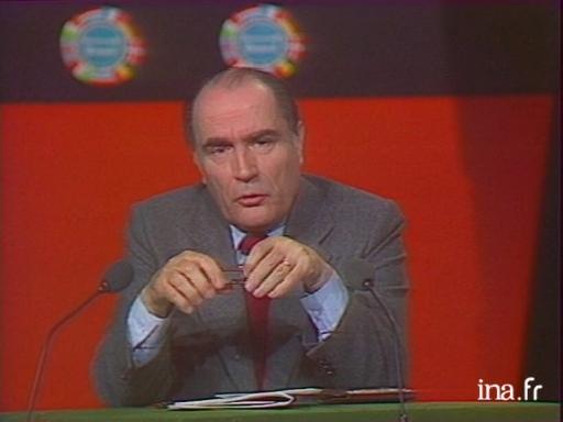François Mitterrand, Simone Veil et Georges Marchais débattent sur l'Europe