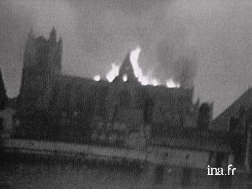 L'incendie de la cathédrale de Nantes