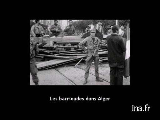 La semaine des barricades à Alger