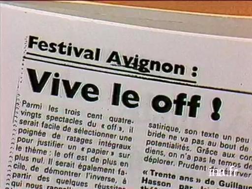 Le festival off d'Avignon