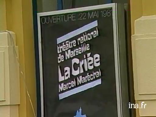 Le Théâtre de la Criée à Marseille