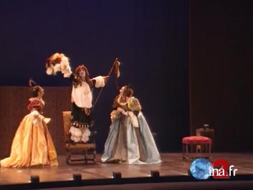 <i>Les Précieuses ridicules</i>, mises en scène par Jérôme Deschamps et Macha Makaïeff au Théâtre National de Bretagne 