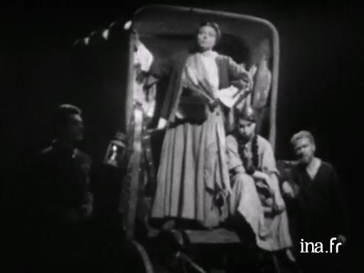 <i>Mère Courage</i> de Bertolt Brecht, mise en scène de Jean Vilar