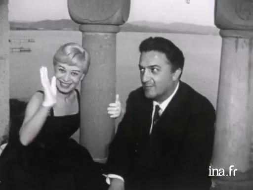 Federico Fellini et Giulietta Masina
