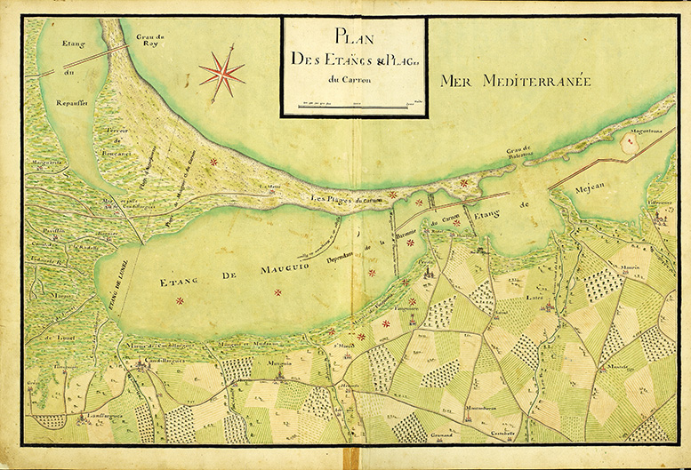 Atlas dit du Grand Saint-Jean, comportant la description des biens de la commanderie de Montpellier