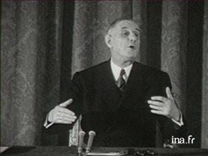 Indépendances - Conférence de presse du général de Gaulle ...