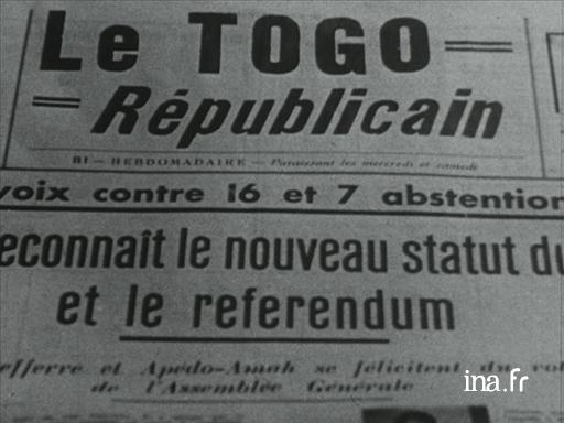 Les nouvelles institutions au Togo en 1956 : la transition vers l'indépendance [muet]