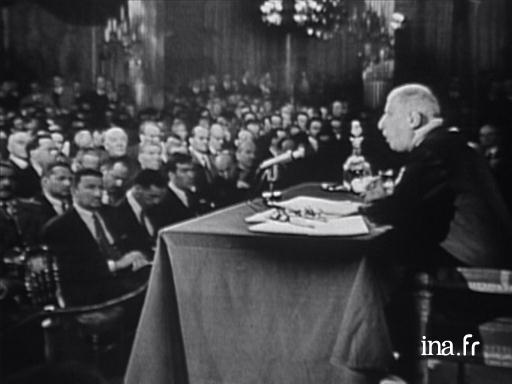  Conférence de presse du 10 novembre 1959 du général de Gaulle sur la décolonisation