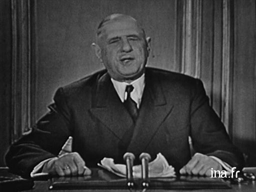  Discours du 14 juin 1960 du général de Gaulle sur l'évolution vers l'indépendance des TOM