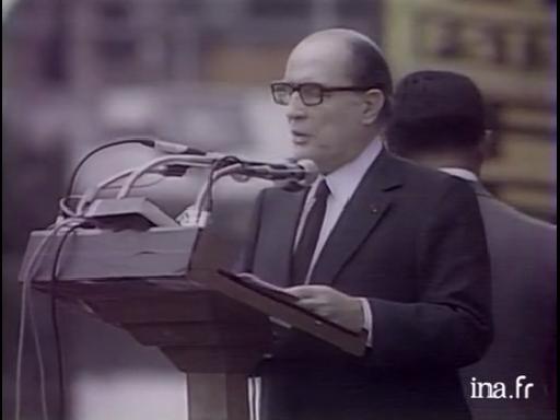 Voyage officiel de François Mitterrand à Mexico