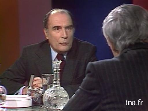 François Mitterrand évoque les relations entre socialistes et communistes avant les législatives