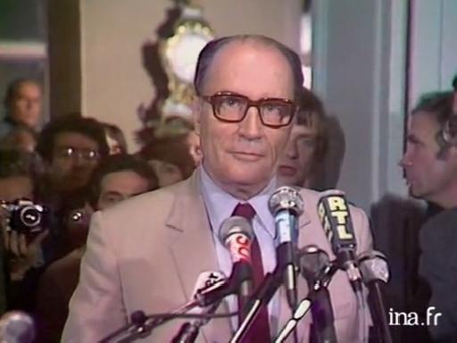 10 mai 1981 : Première déclaration de François Mitterrand