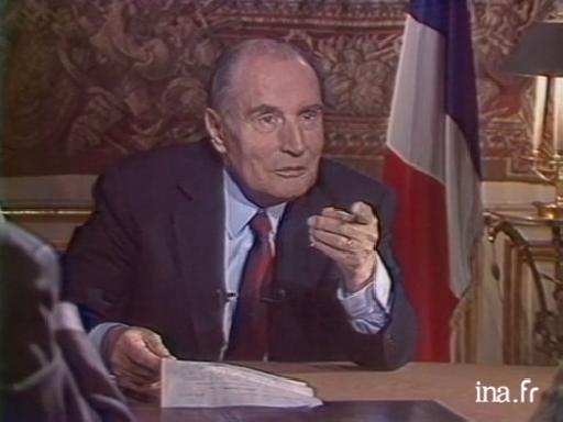 François Mitterrand sur l'Allemagne et sa réunification