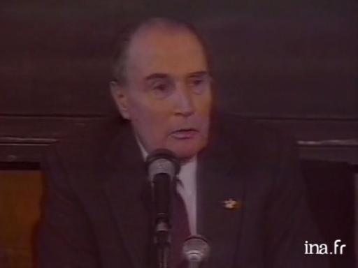 François Mitterrand en Bulgarie