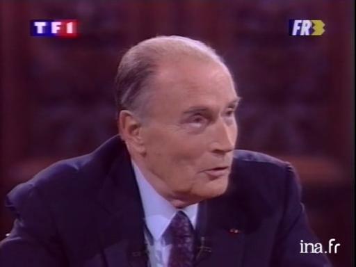 François Mitterrand s'exprime sur le traité de Maastricht
