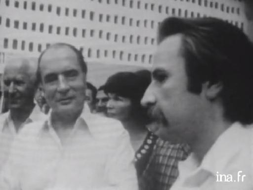 François Mitterrand en voyage à Cuba