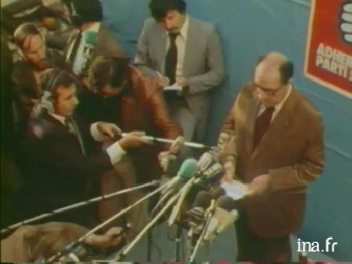 Déclaration de François Mitterrand sur la rupture de l'union de la gauche