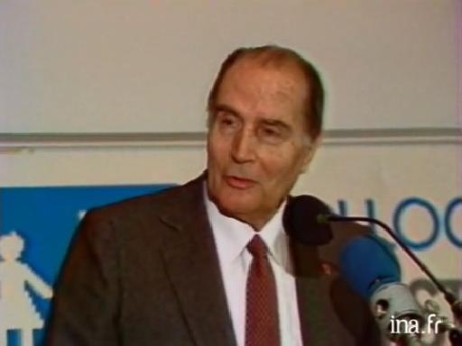 François Mitterrand à l'école de l'informatique