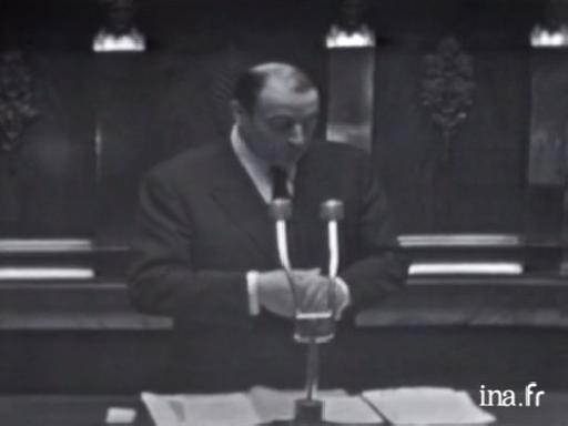 Débat parlementaire en plein coeur de mai 68