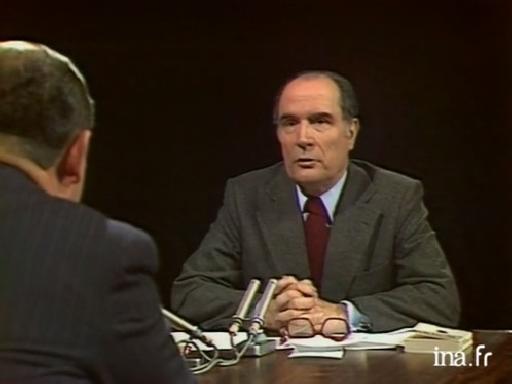 Raymond Barre et François Mitterrand à propos du Programme commun de la gauche