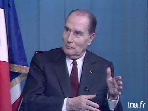 Entretien de François Mitterrand avec RFO : la décentralisation