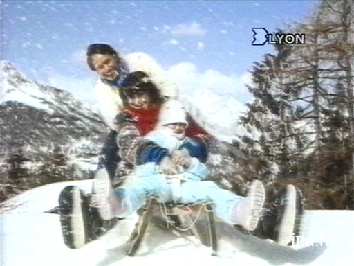  Clip pour le lancement des vacances de sports d'hiver 1990 