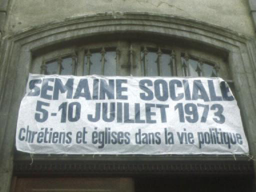 La semaine sociale à Lyon
